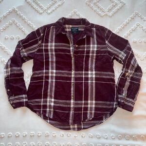 A&F Plaid Flannel Shirt